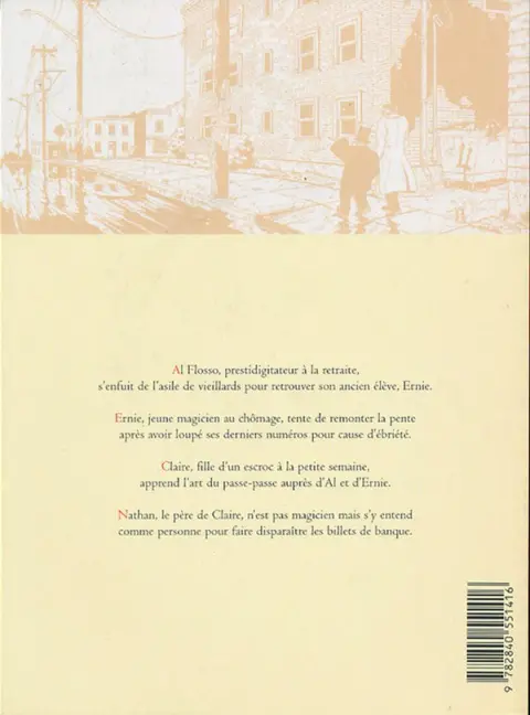 Verso de l'album Double fond