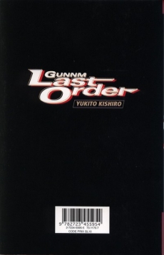 Verso de l'album Gunnm - Last Order Vol. 8