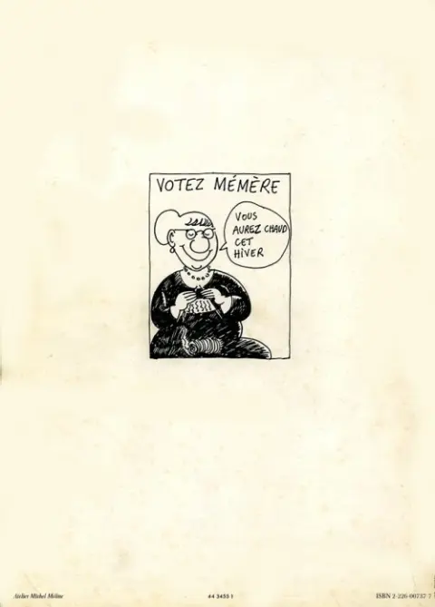 Verso de l'album J'étais un sale phallocrate