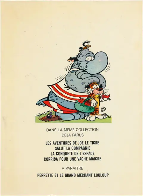 Verso de l'album La Jungle en folie Tome 4 Corrida pour une vache maigre