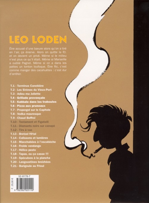 Verso de l'album Léo Loden Intégrale 4