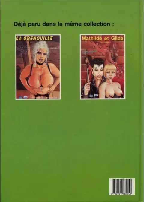 Verso de l'album Le Loup et l'agnelle