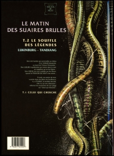 Verso de l'album Le Matin des suaires brûlés Tome 2 Le souffle des légendes