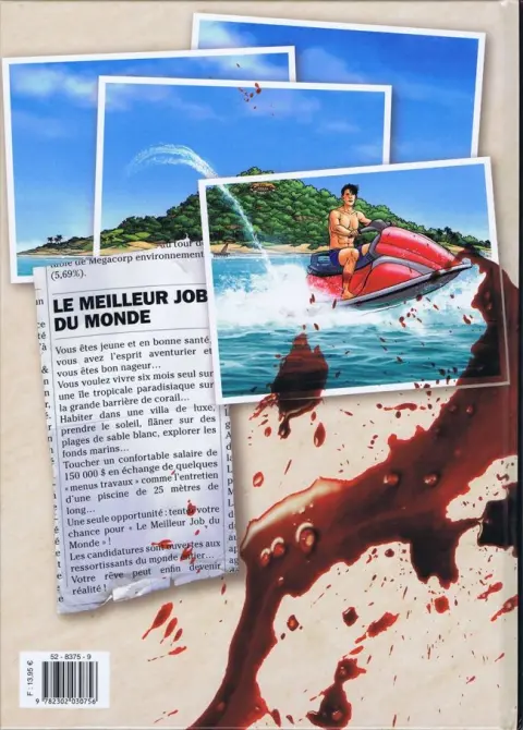 Verso de l'album Le meilleur job du monde Tome 2 Tempêtes
