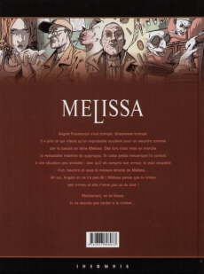 Verso de l'album Melissa Tome 2 Le fil du hasard