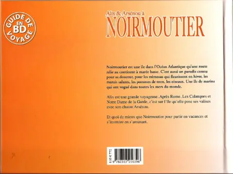 Verso de l'album Alix et Arsénou Tome 3 Alix et Arsénou à Noirmoutier