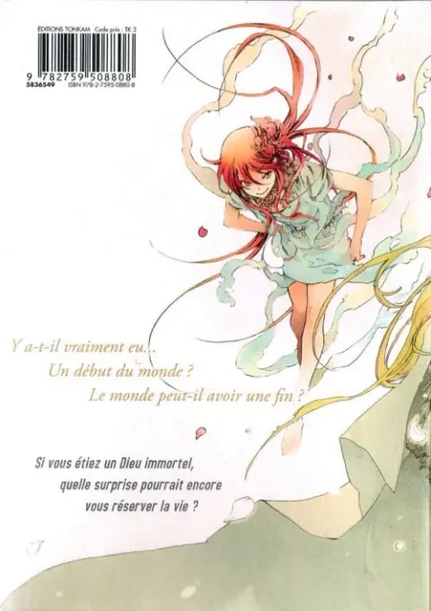 Verso de l'album Olympos Tome 2