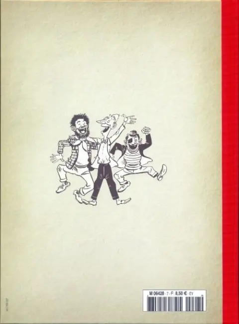 Verso de l'album Les Pieds Nickelés - La collection Tome 8 Les Pieds Nickelés dans l'immobilier