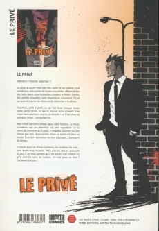 Verso de l'album Le Privé 1