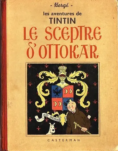 Tintin Tome 8 Le sceptre d'Ottokar