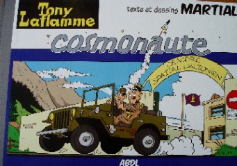 Couverture de l'album Tony Laflamme ABDL Tome 5 Tony Laflamme cosmonaute