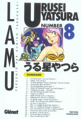 Couverture de l'album Urusei Yatsura numéro 8