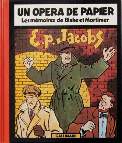 Couverture de l'album Un opéra de papier - Les mémoires de Blake et Mortimer