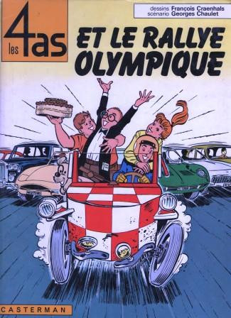 Couverture de l'album Les 4 as Tome 8 Les 4 as et le rallye olympique