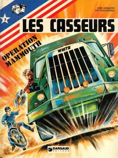 Couverture de l'album Les Casseurs Tome 3 Opération Mammouth