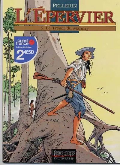 Couverture de l'album L'Épervier Tome 5 Le Trésor du Mahury