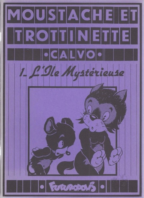 Couverture de l'album Moustache et Trottinette Tome 1 L'île mystérieuse
