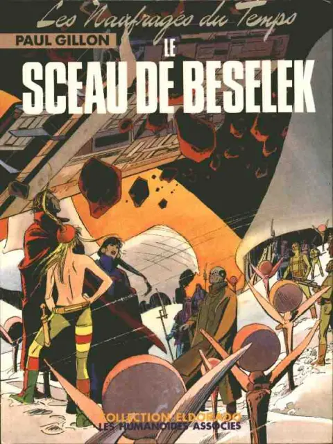 Couverture de l'album Les Naufragés du temps Tome 7 Le sceau de Beselek