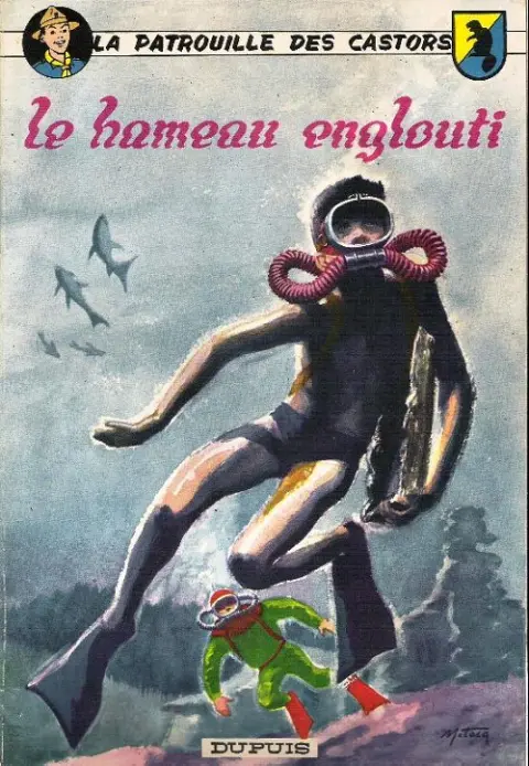 Couverture de l'album La Patrouille des Castors Tome 8 Le hameau englouti