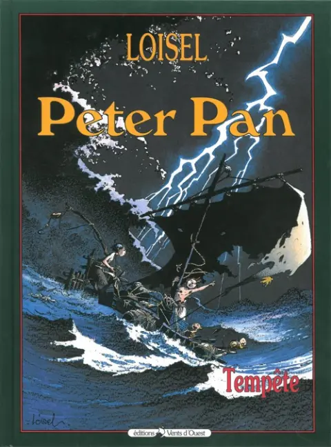 Couverture de l'album Peter Pan Tome 3 Tempête