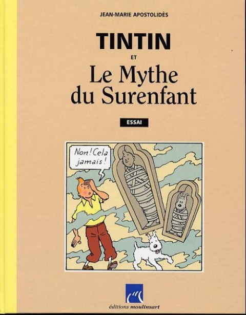 Couverture de l'album Tintin et le Mythe du Surenfant