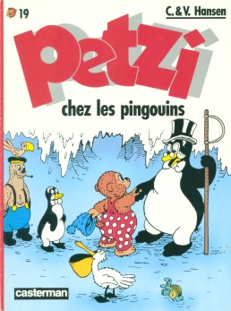 Couverture de l'album Petzi Tome 19 Petzi chez les pingouins