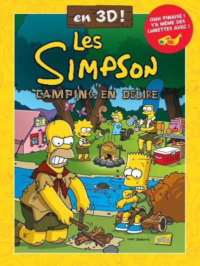 Couverture de l'album Les Simpson Camping en délire