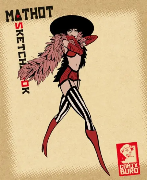 Sketchbook - Comix Buro Sketchbook Mathot