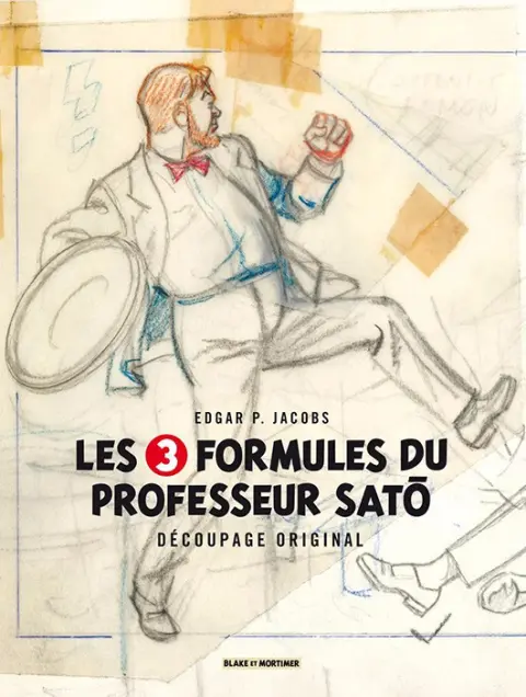 Blake et Mortimer Tome 12 Les 3 Formules du Professeur Satô - Découpage original