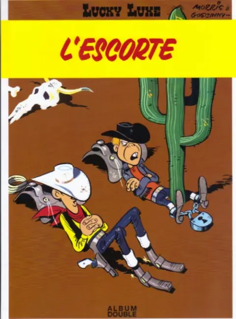 Lucky Luke Tomes 28 et 29 L'escorte / Des barbelés sur la prairie