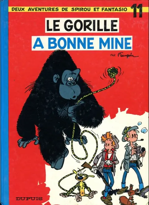 Couverture de l'album Spirou et Fantasio Tome 11 Le gorille a bonne mine