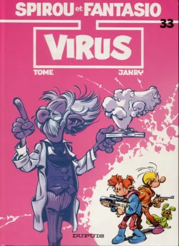 Couverture de l'album Spirou et Fantasio Tome 33 Virus