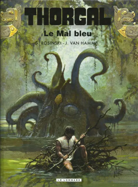 Couverture de l'album Thorgal Tome 25 Le mal bleu