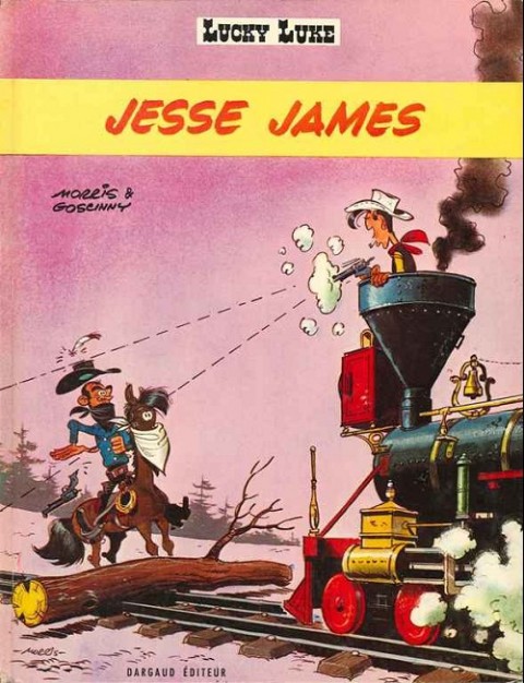 Couverture de l'album Lucky Luke Tome 35 Jesse James