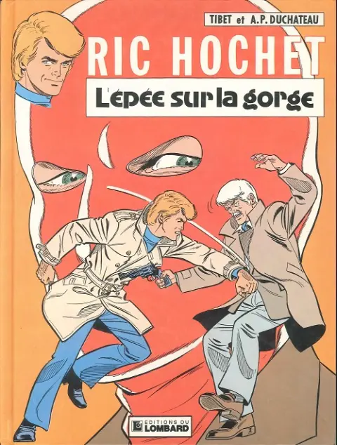 Couverture de l'album Ric Hochet Tome 27 L'épée sur la gorge
