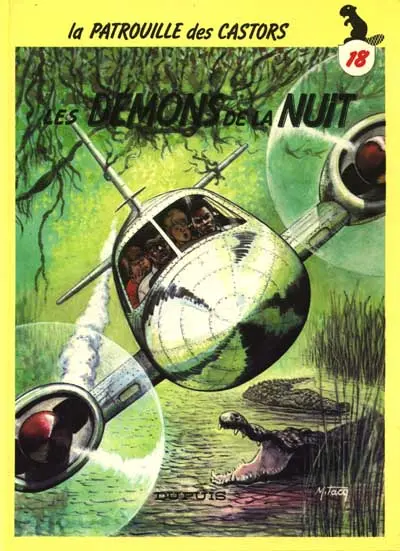 Couverture de l'album La Patrouille des Castors Tome 18 Les démons de la nuit