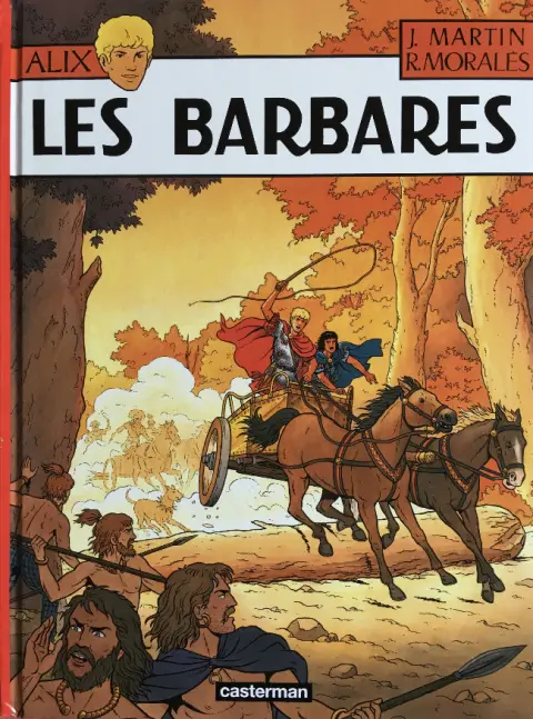 Couverture de l'album Alix Tome 21 Les Barbares