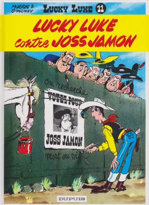 Couverture de l'album Lucky Luke Tome 11 Lucky Luke contre Joss Jamon