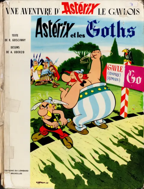 Couverture de l'album Astérix Tome 3 Astérix et les Goths