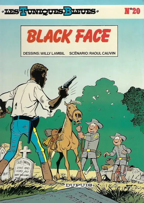 Couverture de l'album Les Tuniques Bleues Tome 20 Black face