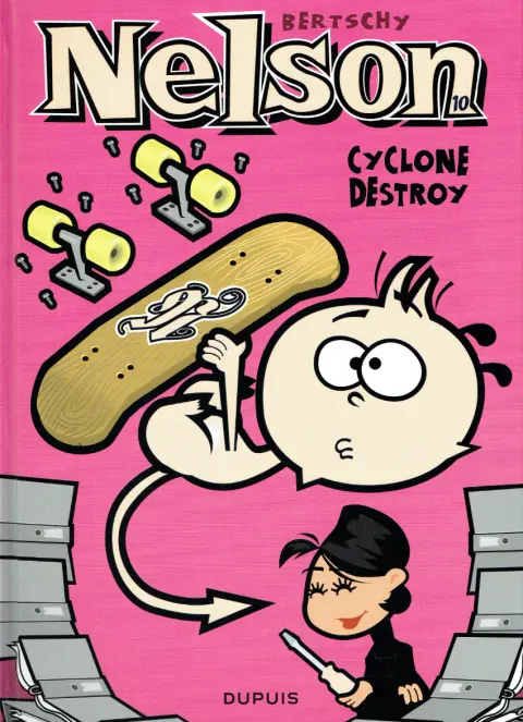 Couverture de l'album Nelson Tome 10 Cyclone destroy