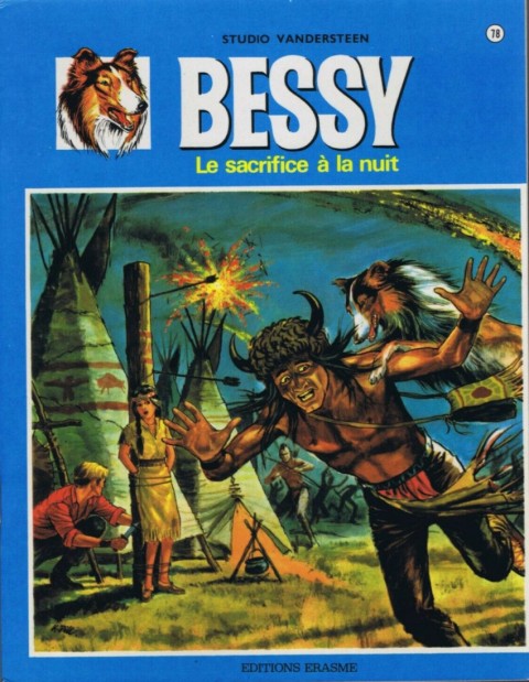 Couverture de l'album Bessy Tome 78 Le sacrifice de la nuit