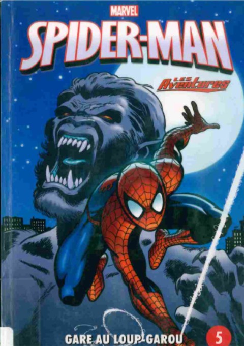 Couverture de l'album Spider-Man - Les Aventures 5 Gare au loup-garou
