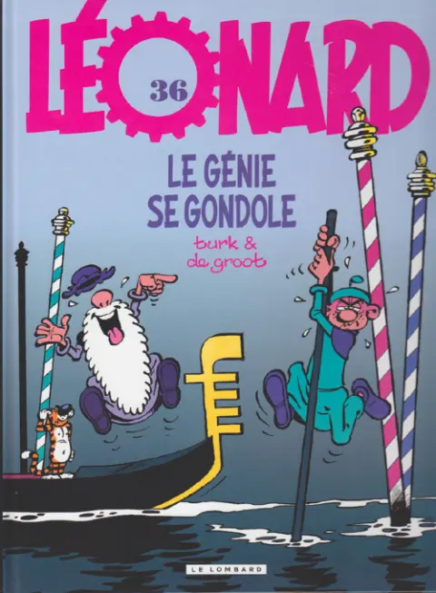 Couverture de l'album Léonard Tome 36 Le génie se gondole