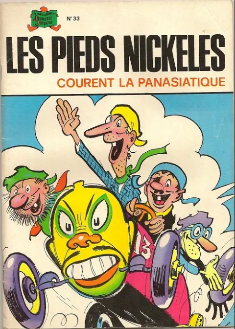 Couverture de l'album Les Pieds Nickelés Tome 33 Les pieds nickelés courent la panasiatique