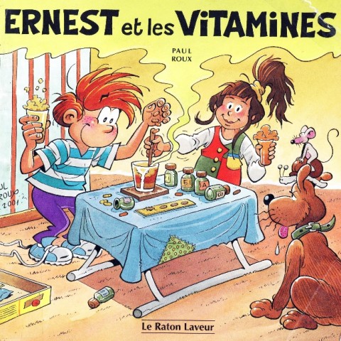 Couverture de l'album Ernest et Émile Ernest et les vitamines