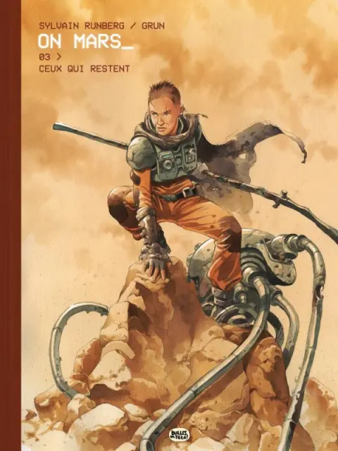 Couverture de l'album On Mars_ 03 Ceux qui restent