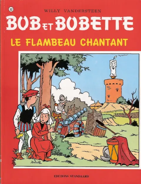 Couverture de l'album Bob et Bobette Tome 167 Le flambeau chantant