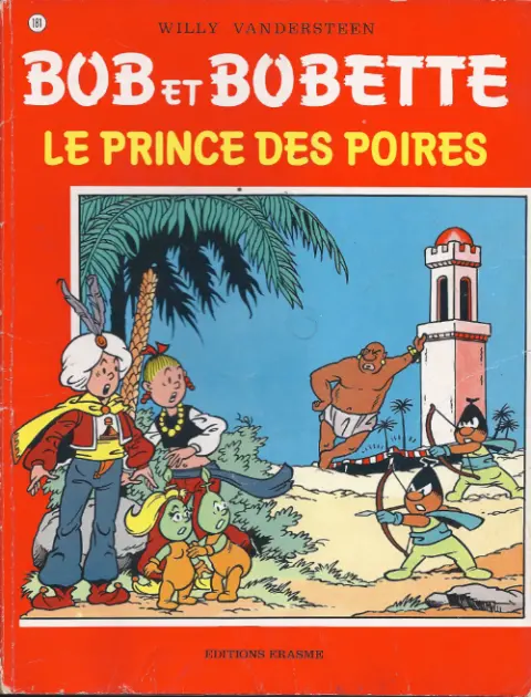 Couverture de l'album Bob et Bobette Tome 181 Le prince des poires
