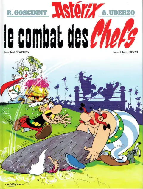 Couverture de l'album Astérix Tome 7 Le combat des chefs